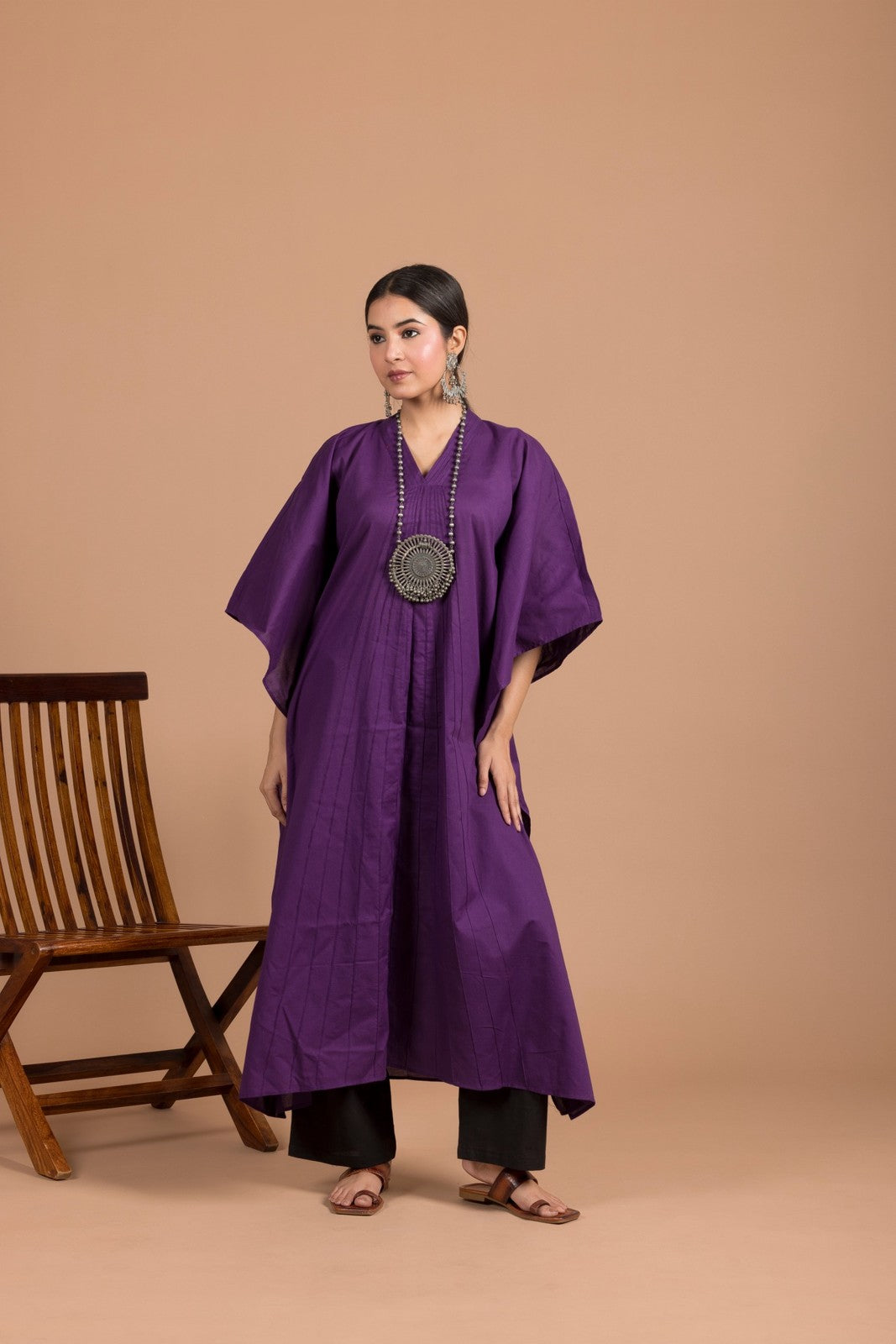 Baingani Kaftan Set