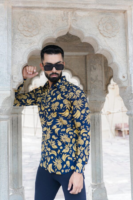 Tropical Printed mens Shirt