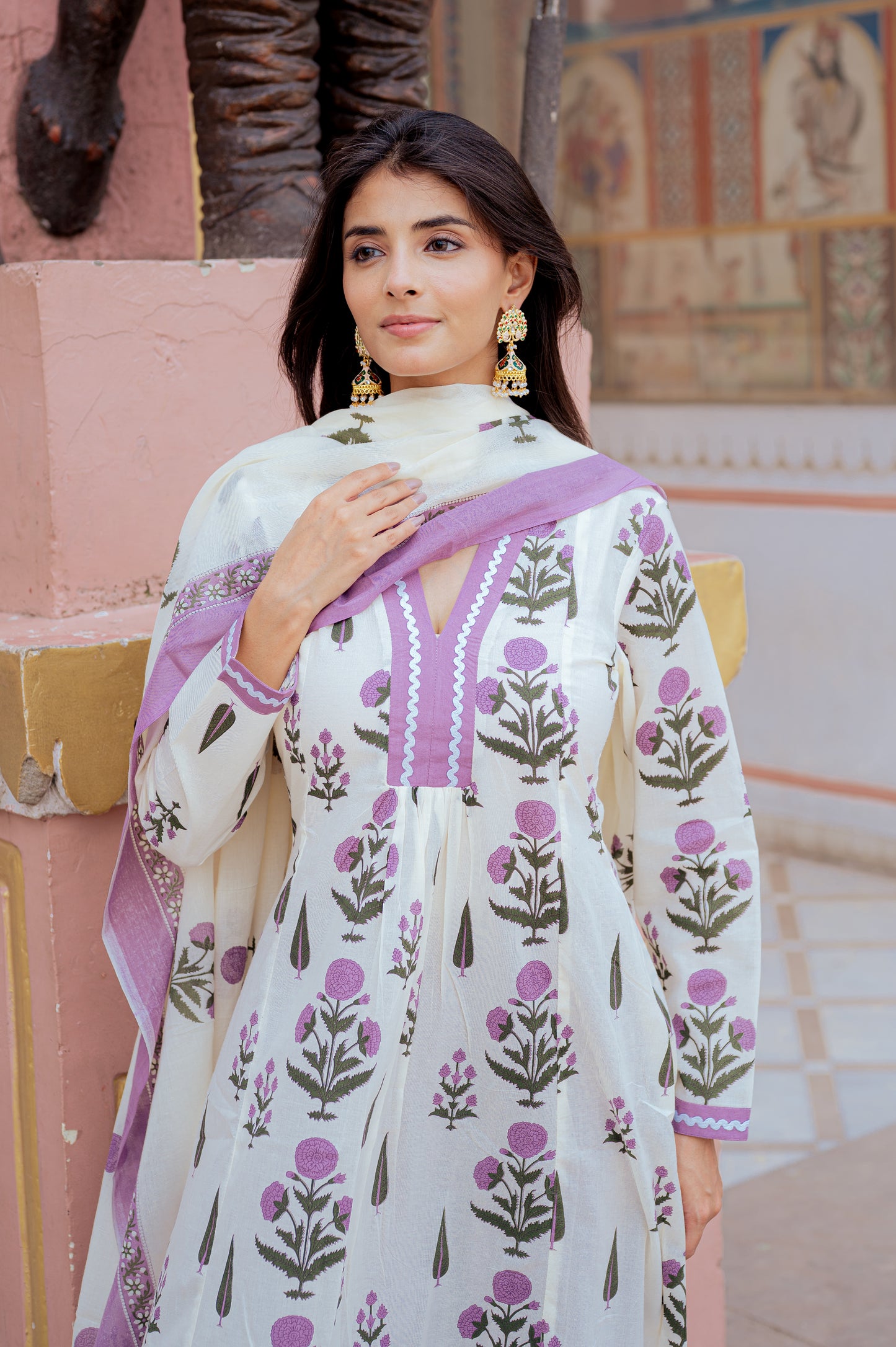 Orchid Purple Suit Set