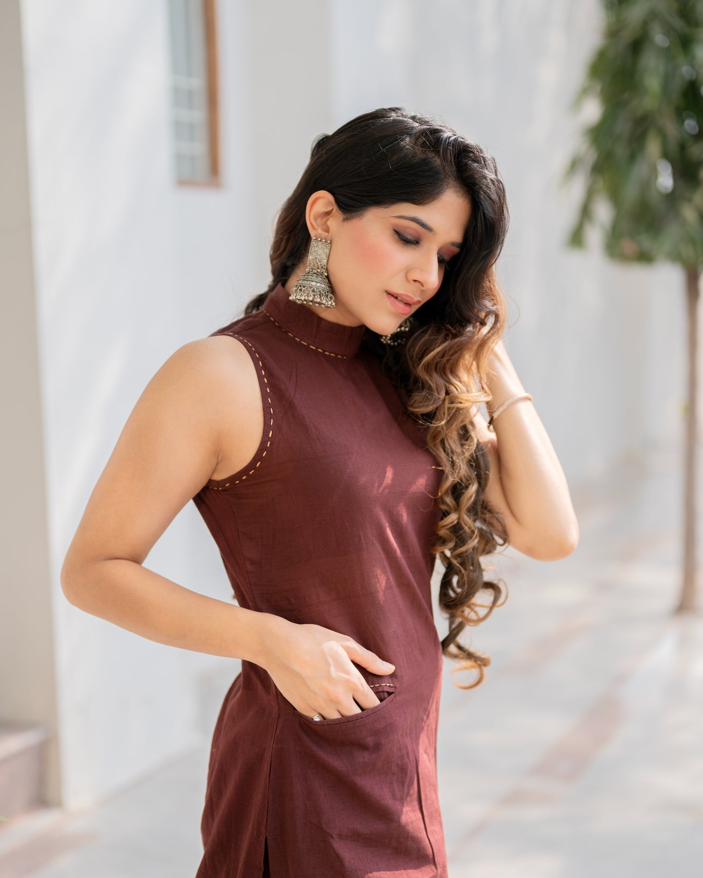 coffee Brown Co-ord Set