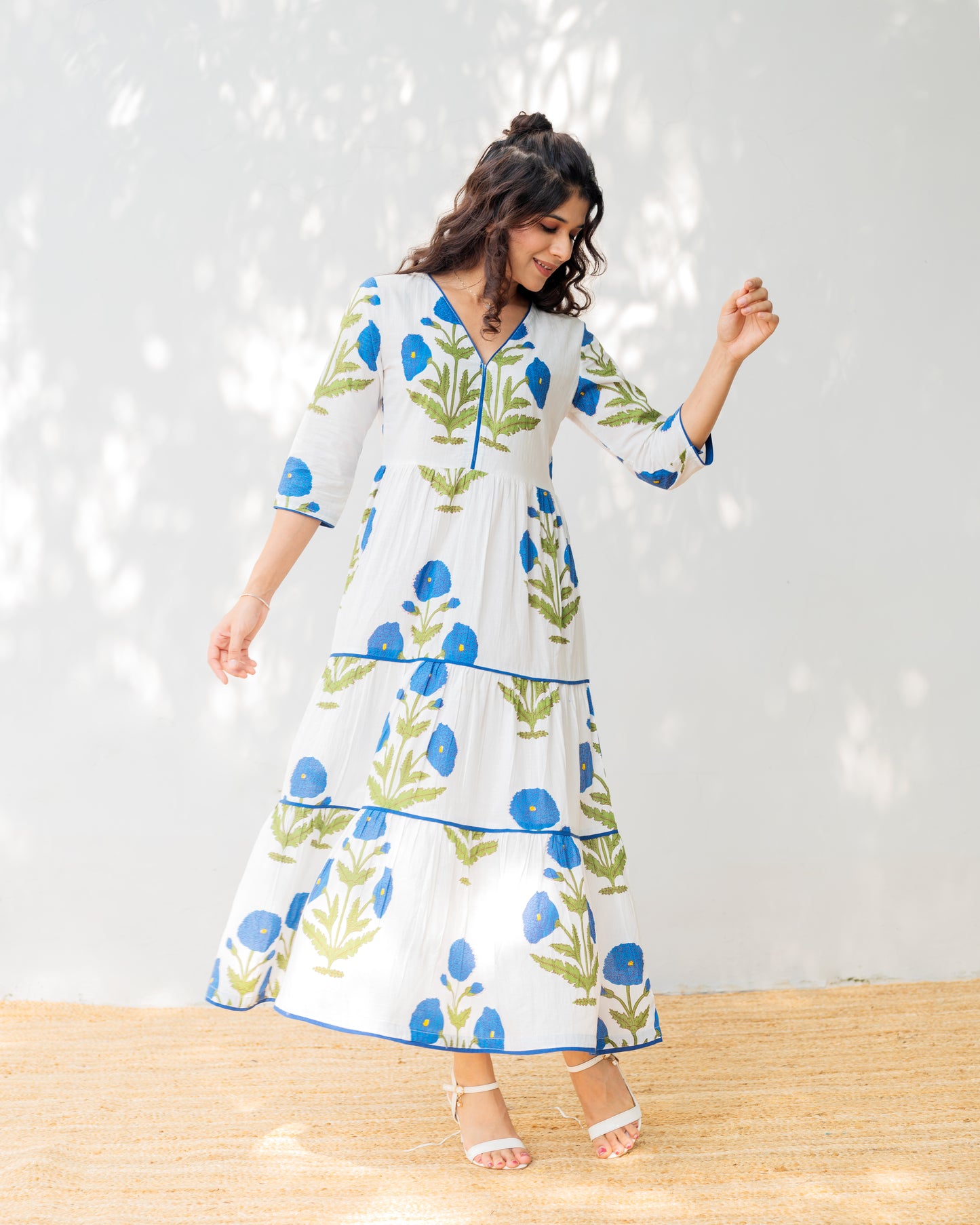 Hand Block Printed Dress