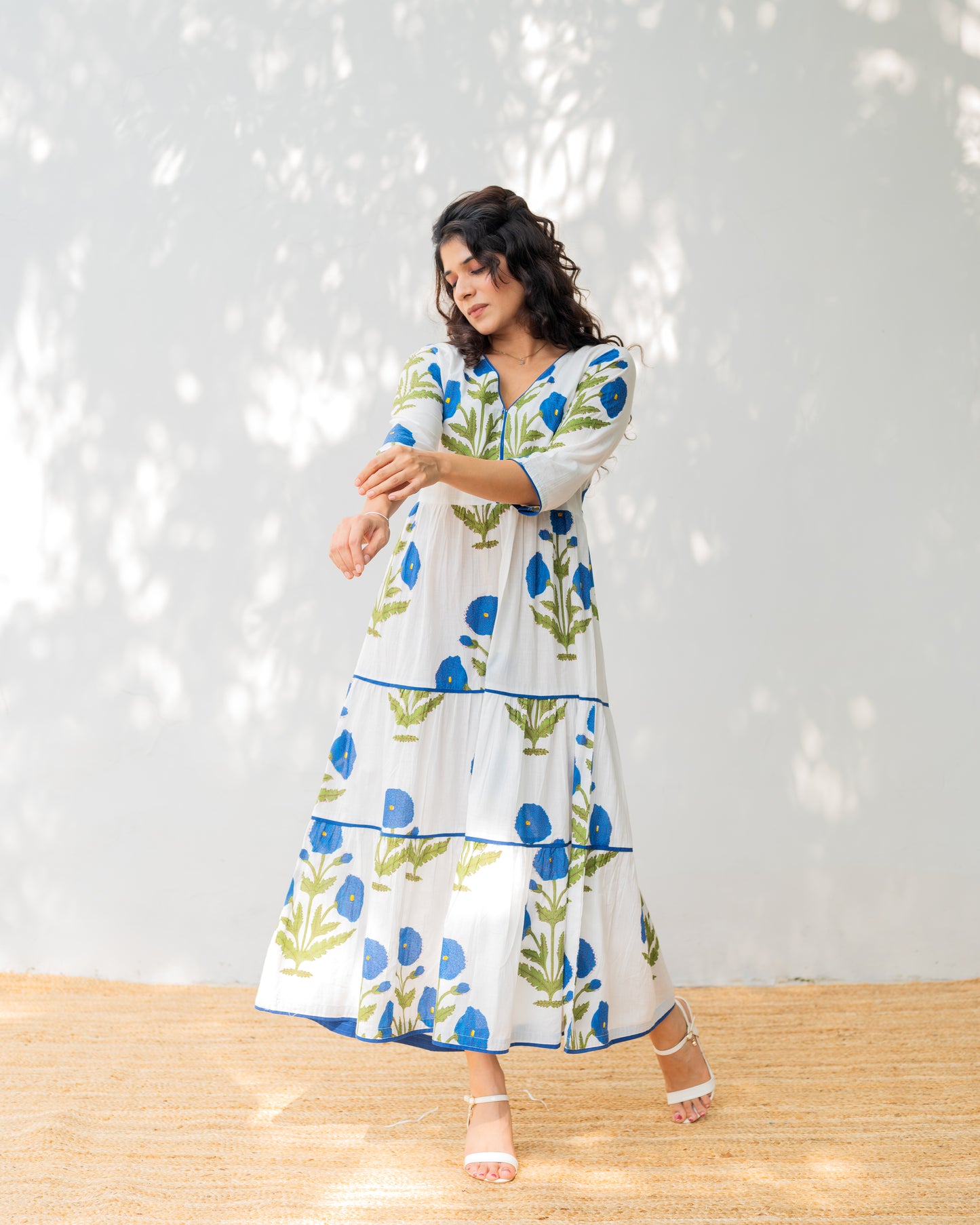 Hand Block Printed Dress