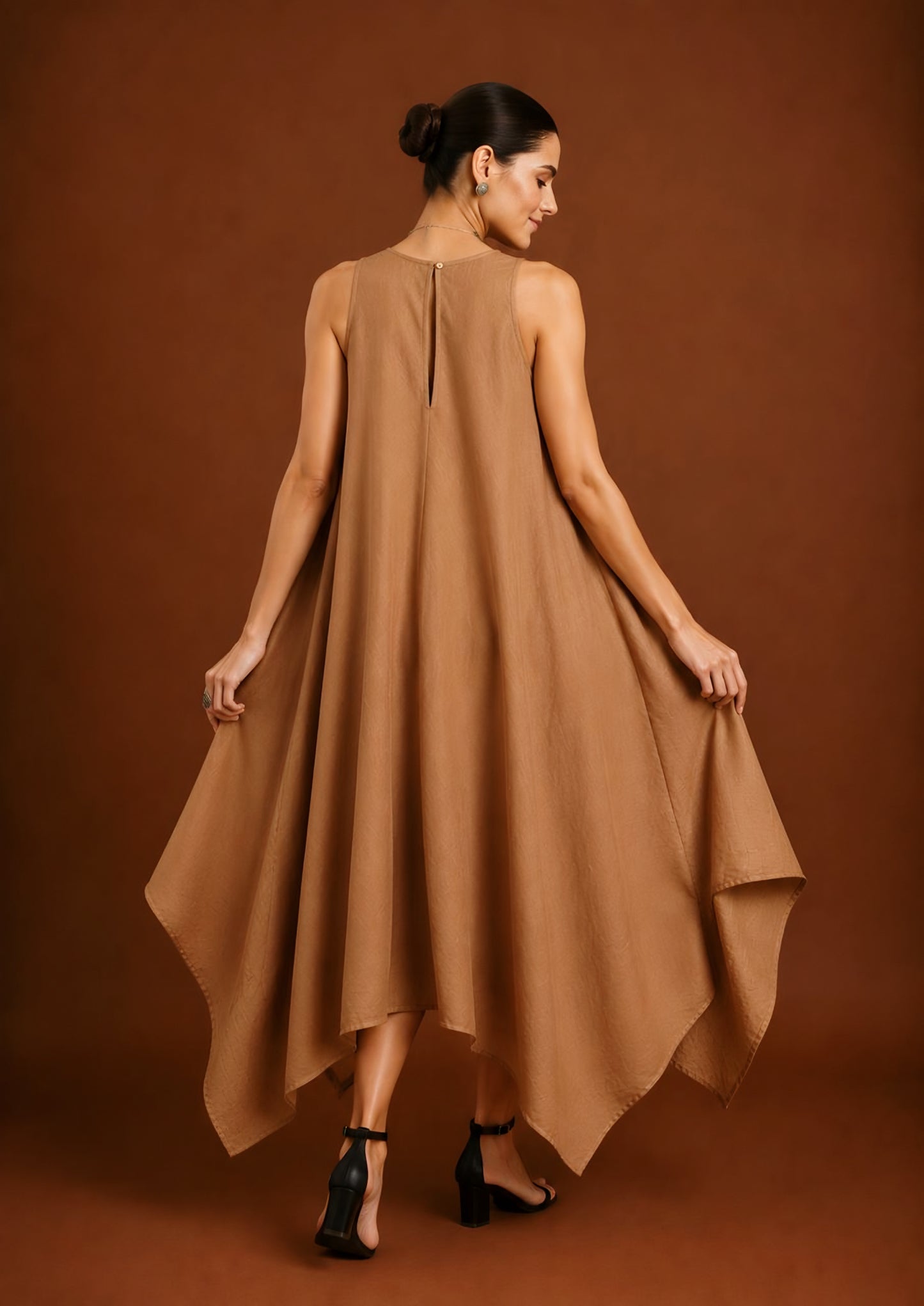 The Sahara Flow Kaftan Dress