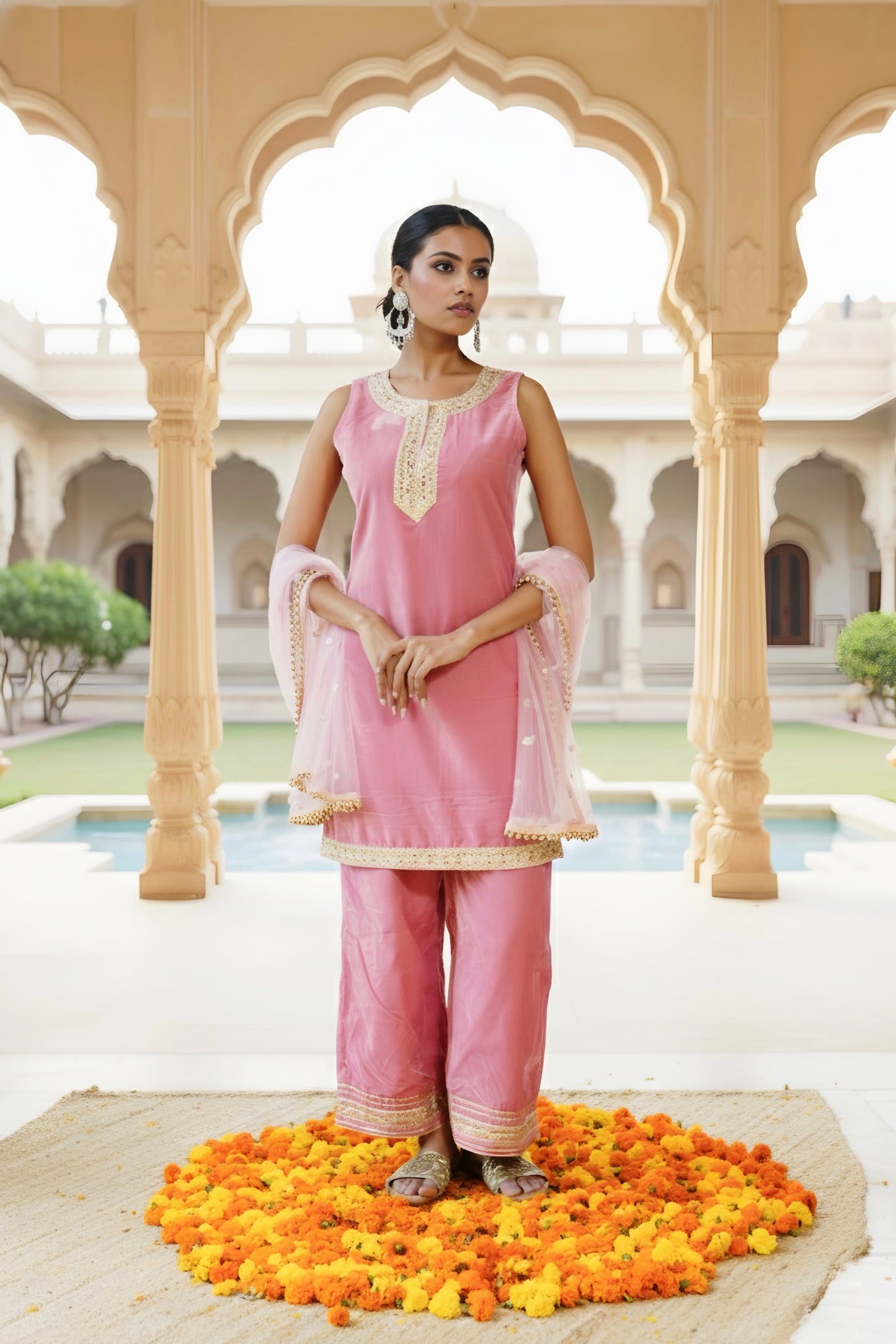 Noor Velvet Suit Set