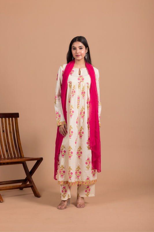 Aira Floral Suit Set