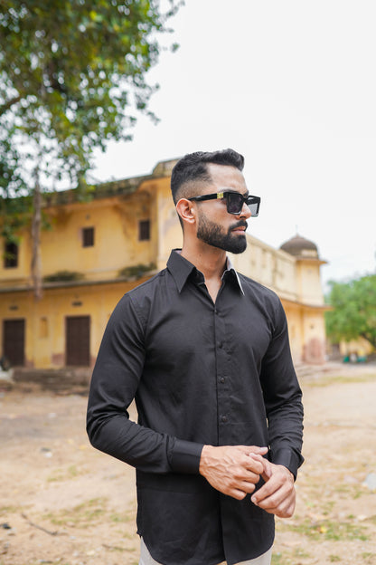 Dual Collar Mens shirt