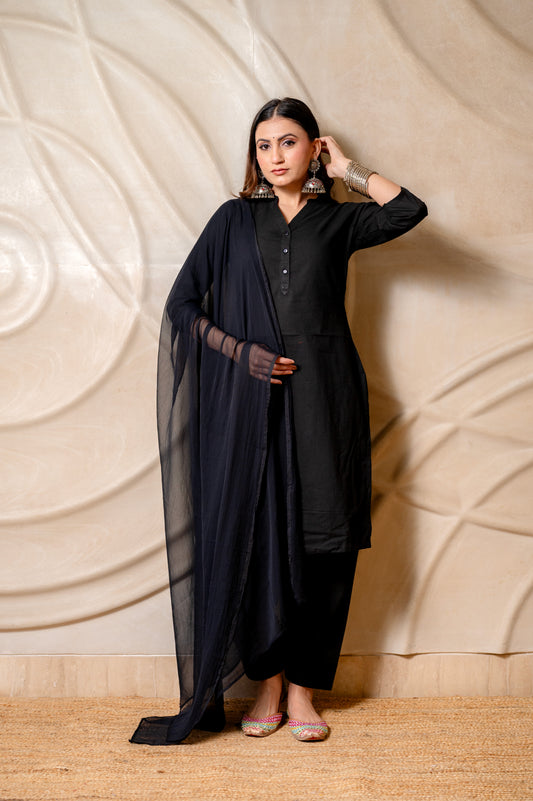 Midnight adda Suit Set