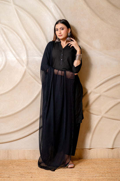 Midnight adda Suit Set