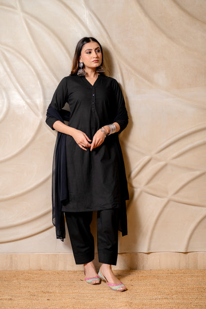 Midnight adda Suit Set