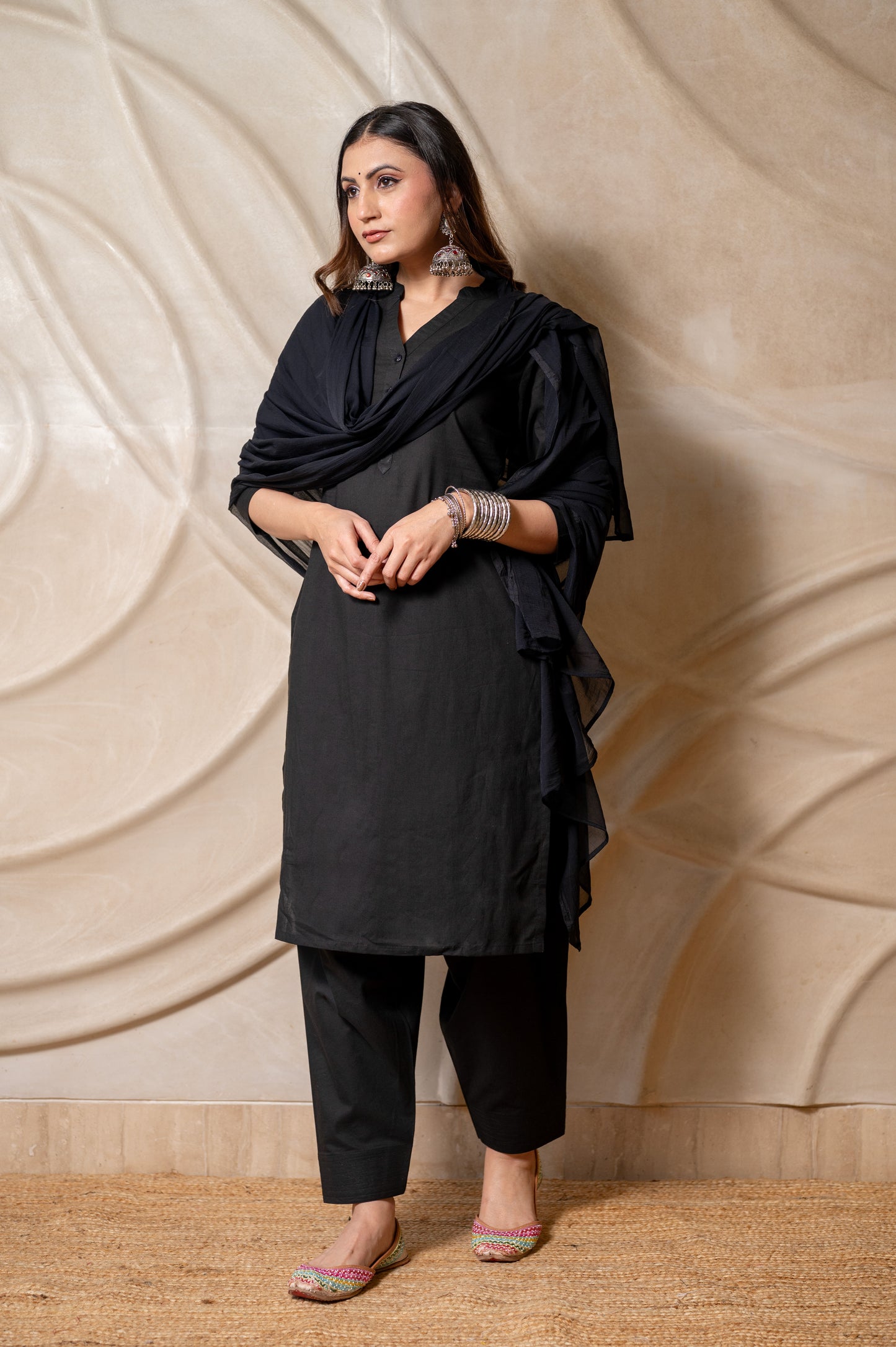 Midnight adda Suit Set