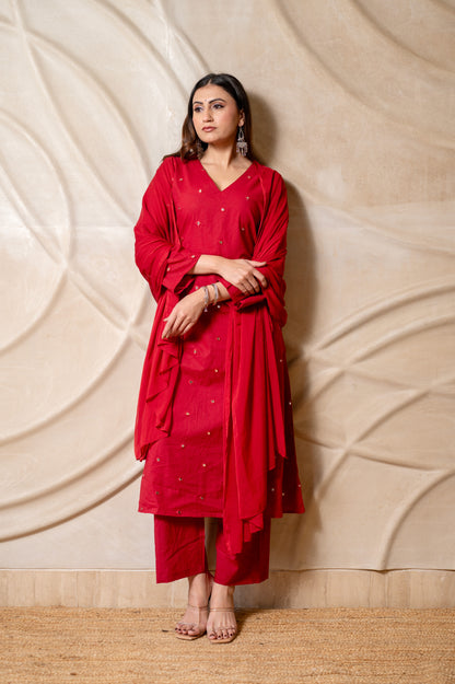 Rang-e-Laal Suit Set