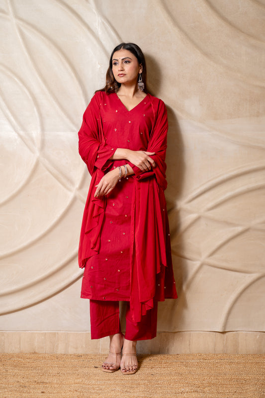 Rang-e-Laal Suit Set