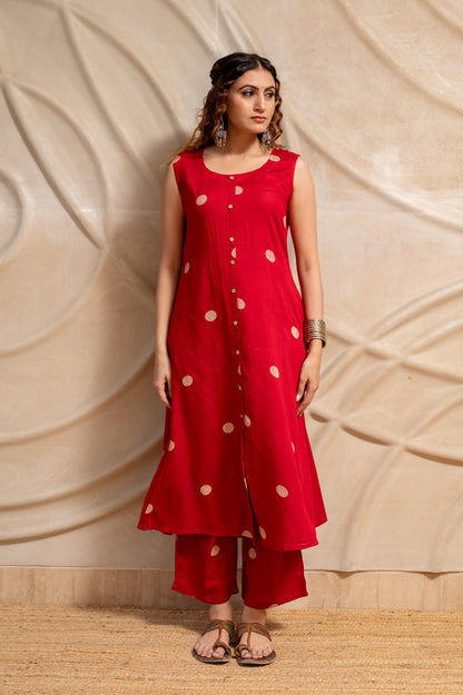 Red Coord Set