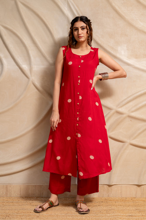 Red Coord Set