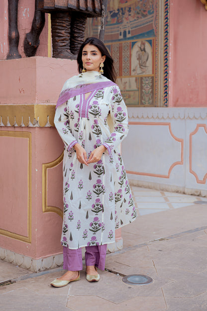 Orchid Purple Suit Set