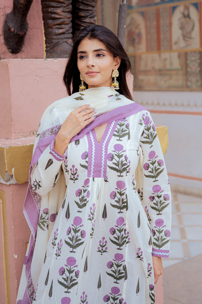 Orchid Purple Suit Set