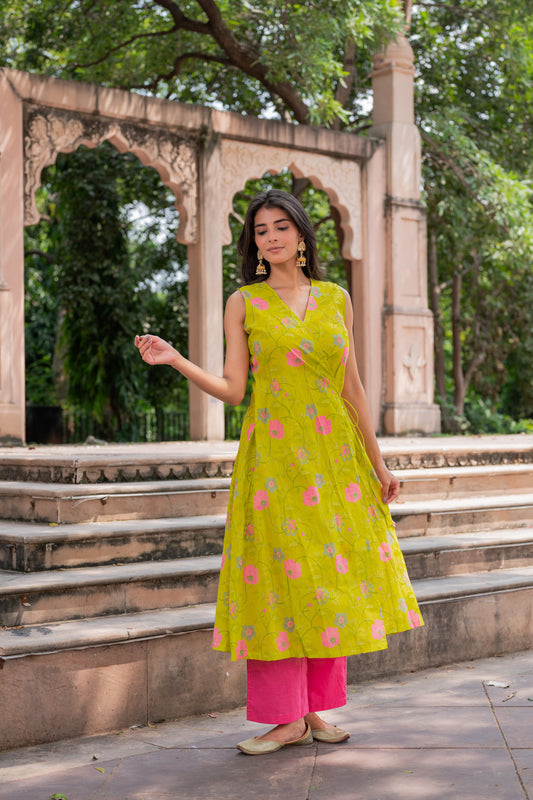 Label Mae Lime Green Co-ord Set