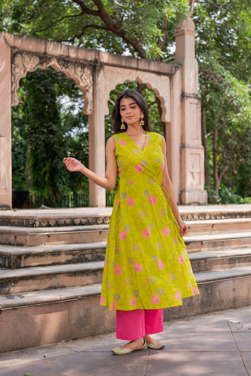 Label Mae Lime Green Co-ord Set