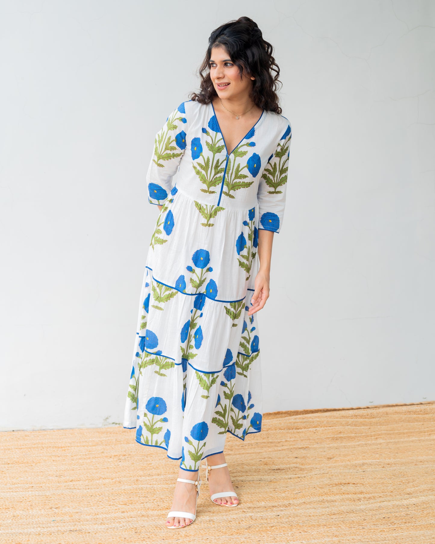 Hand Block Printed Dress