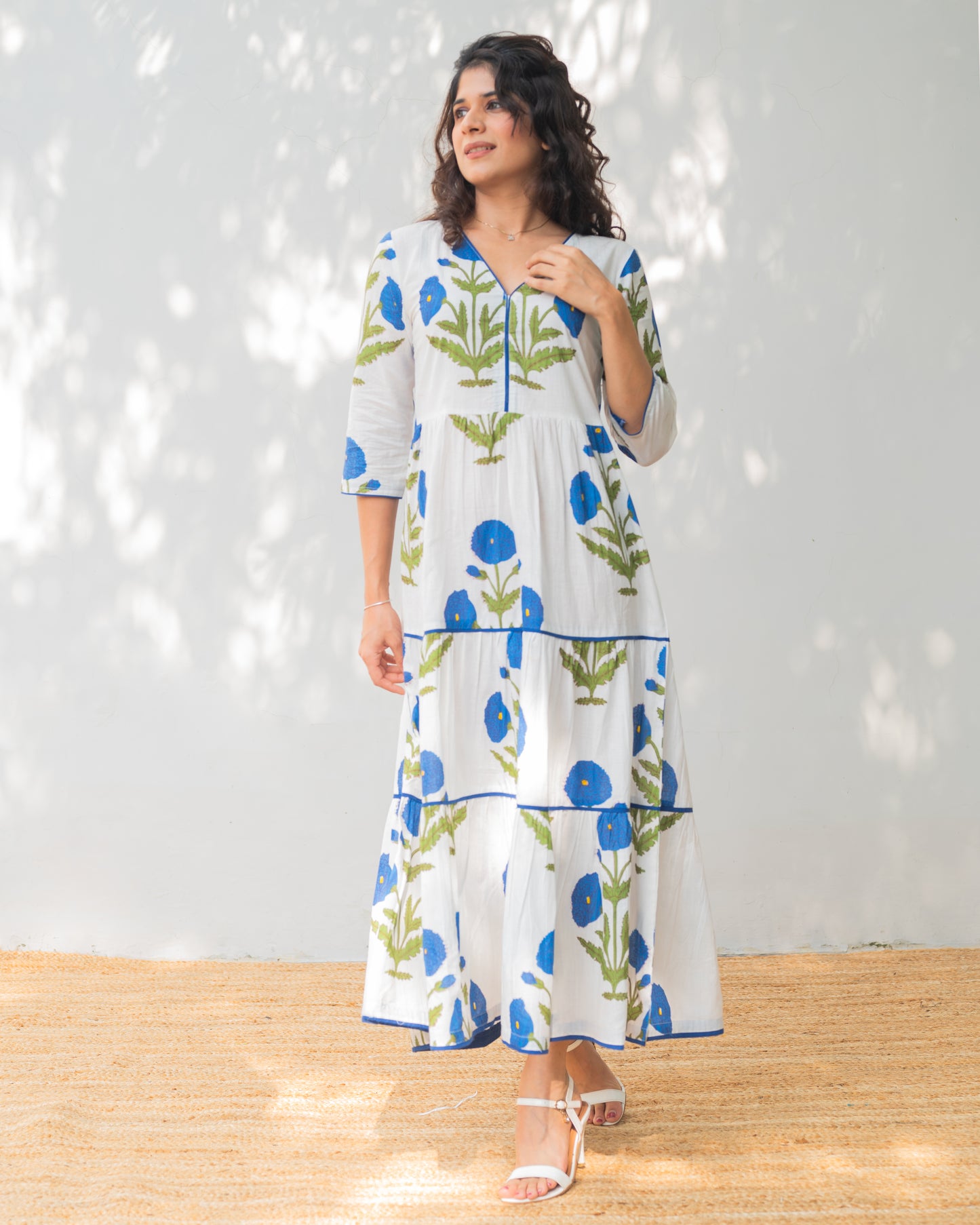 Hand Block Printed Dress