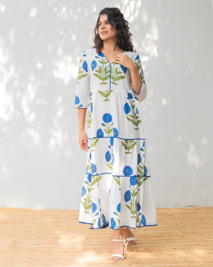 Hand Block Printed Dress