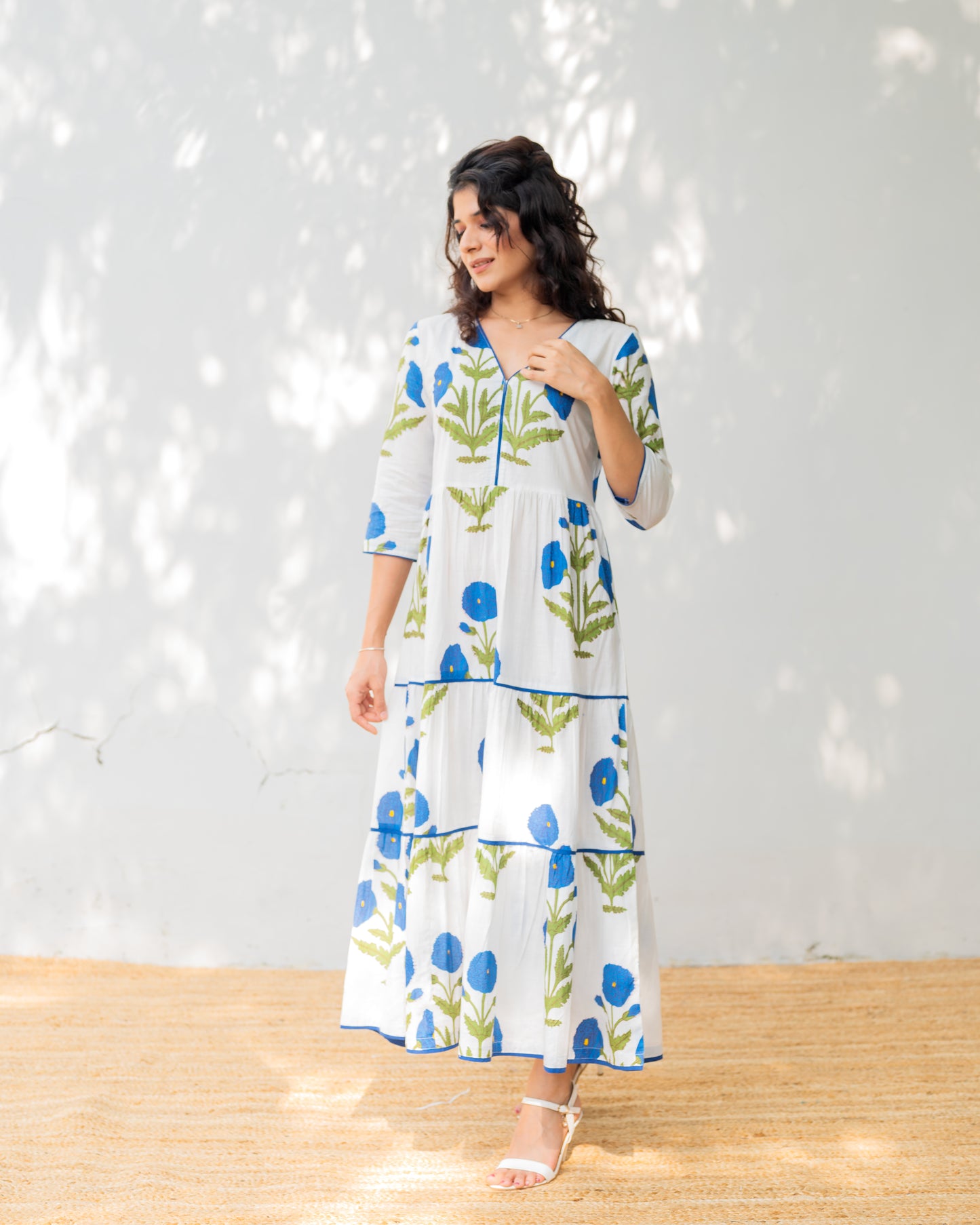 Hand Block Printed Dress