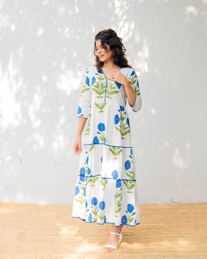 Hand Block Printed Dress