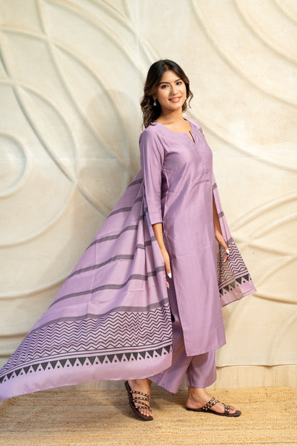 Lilac Suit Set ( Set of 3 )