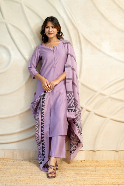Lilac Suit Set ( Set of 3 )