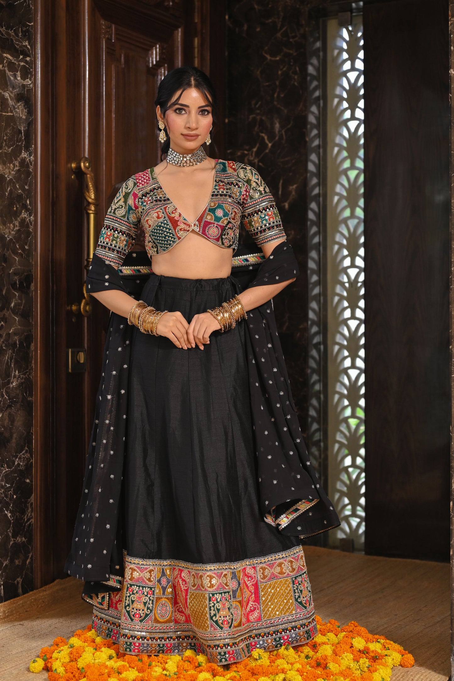 Raag Black Mirror work lengha