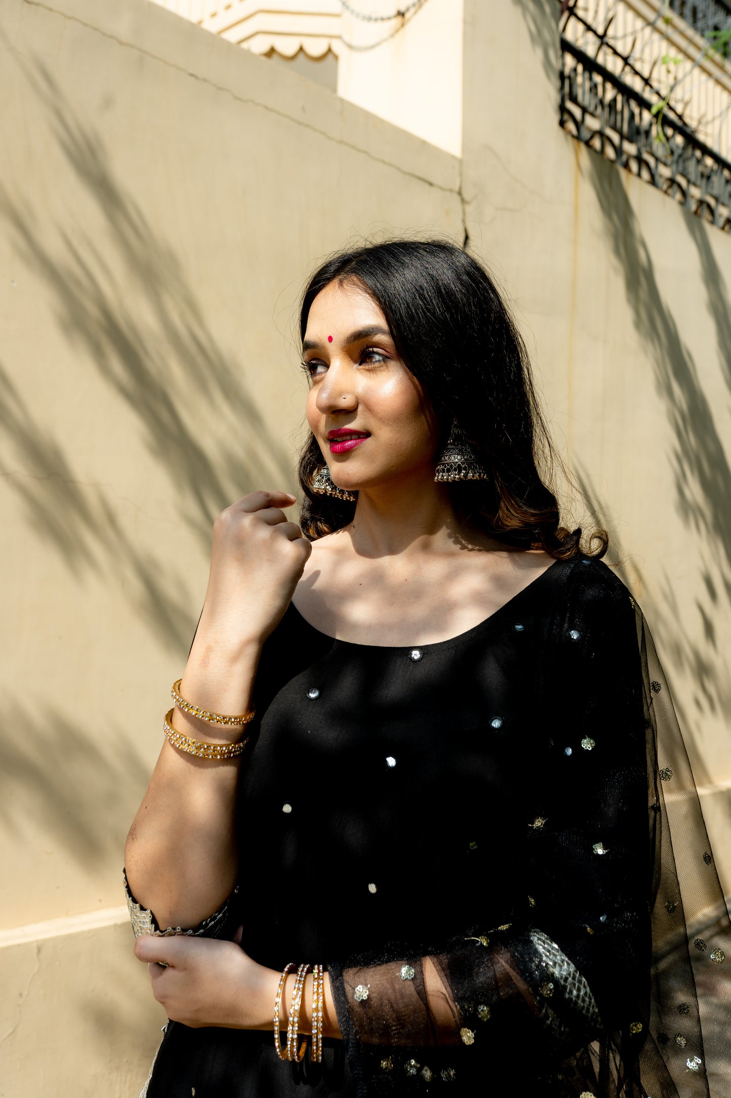 Black Patyala suit (Set of 3 )