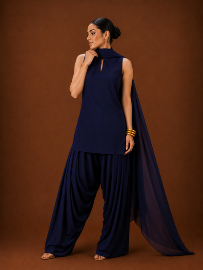 Midnight Muse Farshi Suit Set