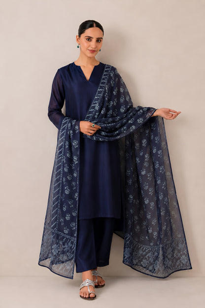Midnight Noor Chanderi Suit Set