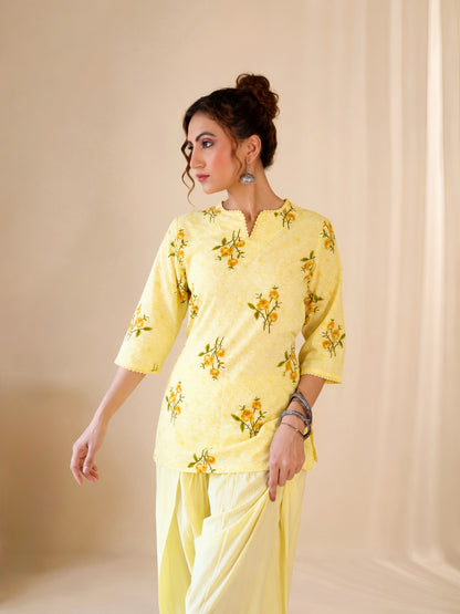 Phoolwari Floral Farsi Salwar Set i
