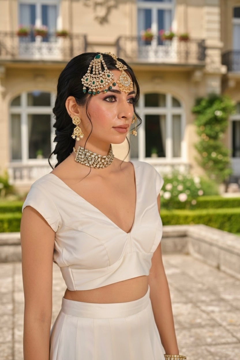 Silk Swan Sage  White Lengha