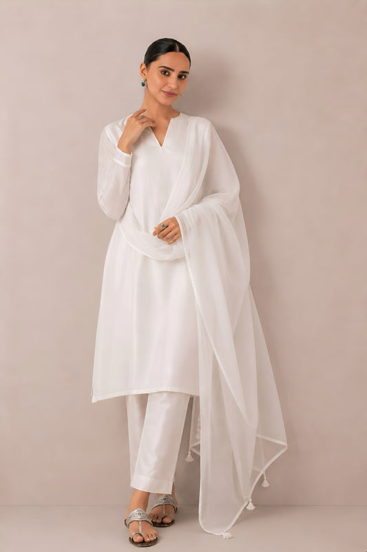 Ivory Noor Suit Set