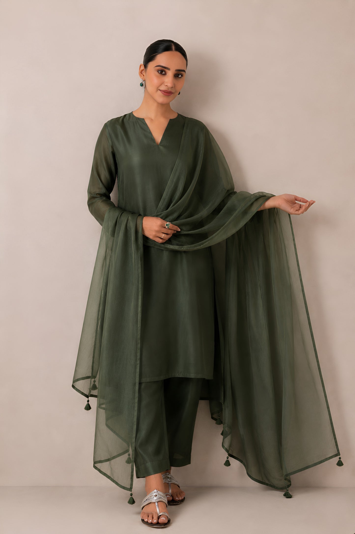 Olive Noor Suit Set