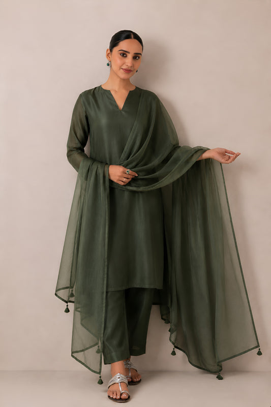 Olive Noor Suit Set