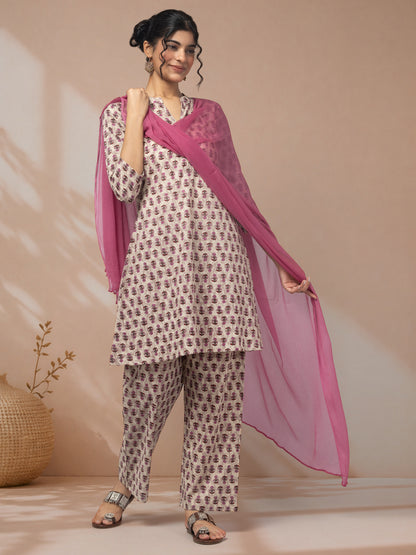 Buy kurta sets for women lavender style
