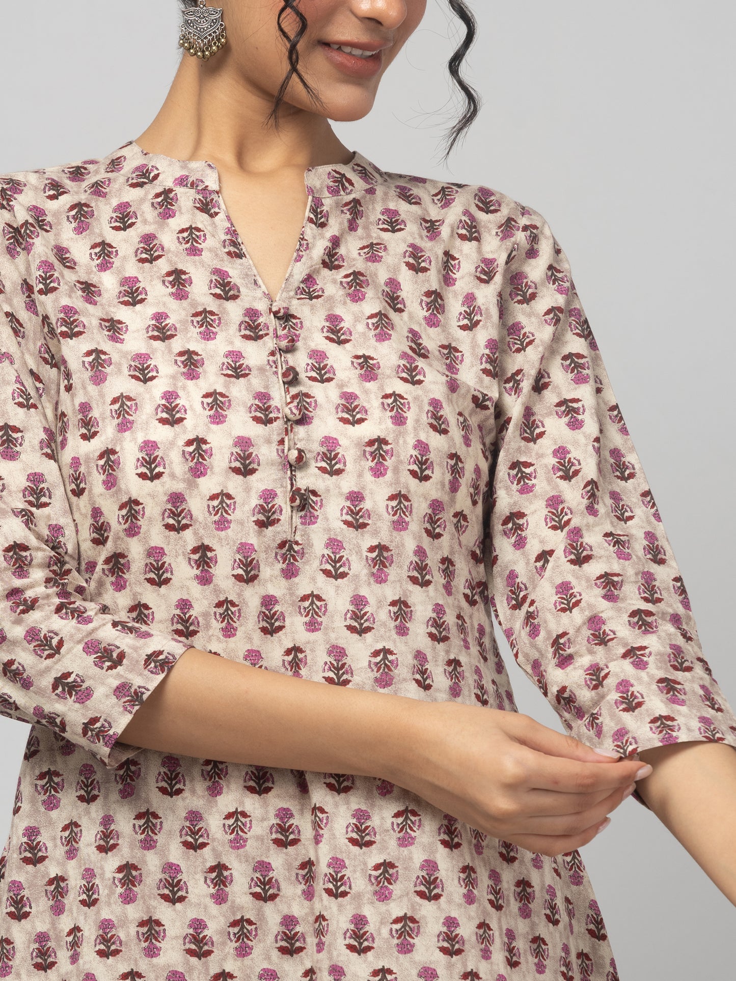 Shop lavender kurti set for women online
