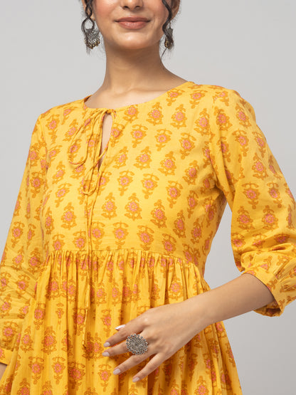 
Shop stylish yellow kurti set for women with dupatta online