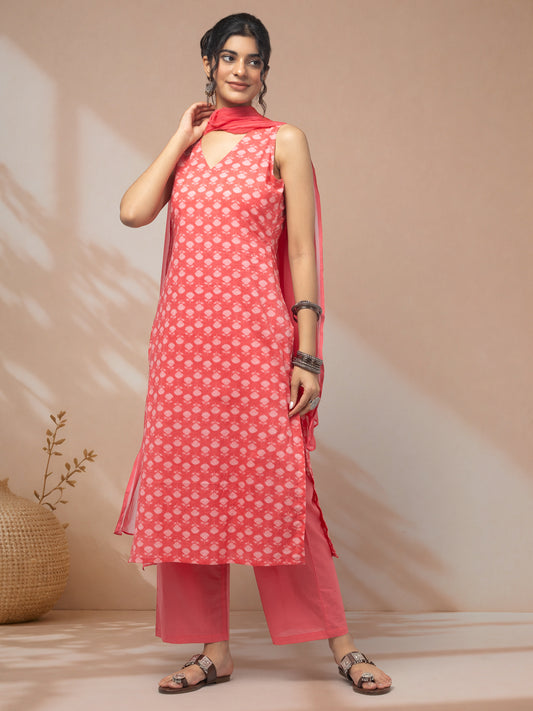 shop-pink-kurti-set-online-women