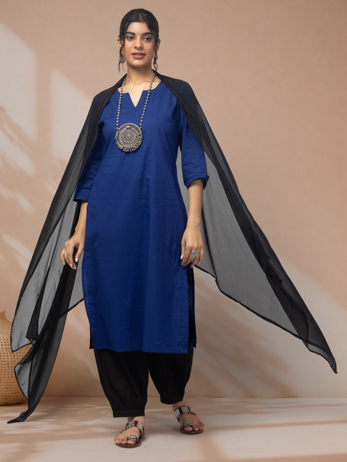 shop-stylish-blue-kurti-set-with-palazzo-for-women-online