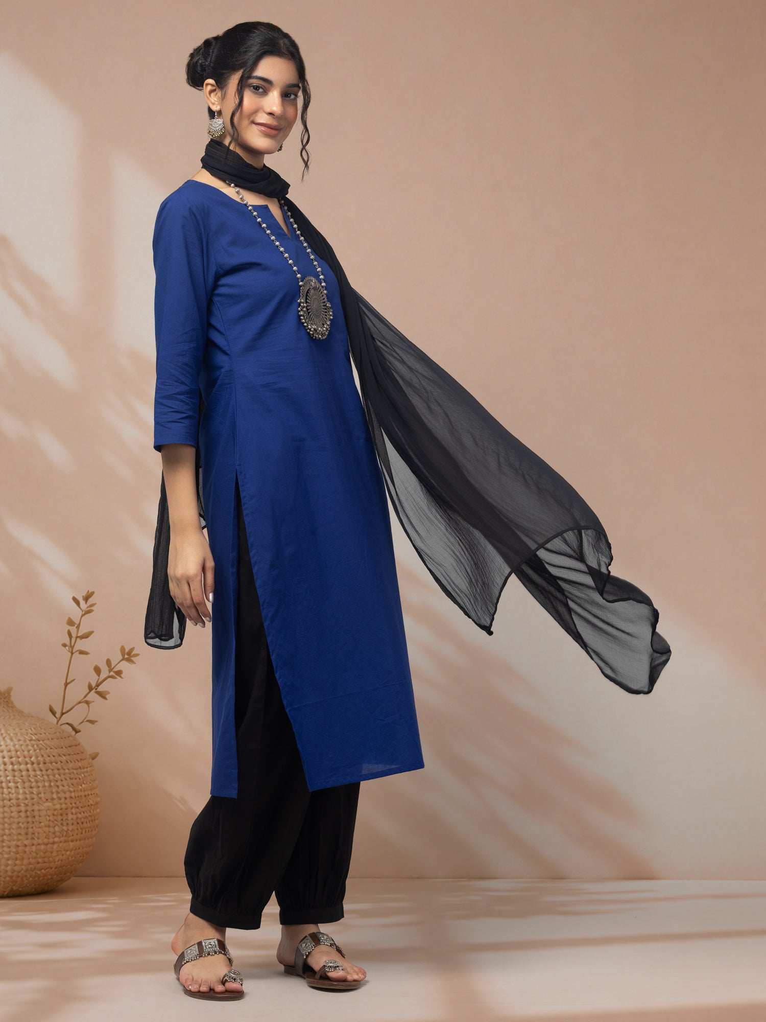 shop-designer-kurti-set-online-women-blue