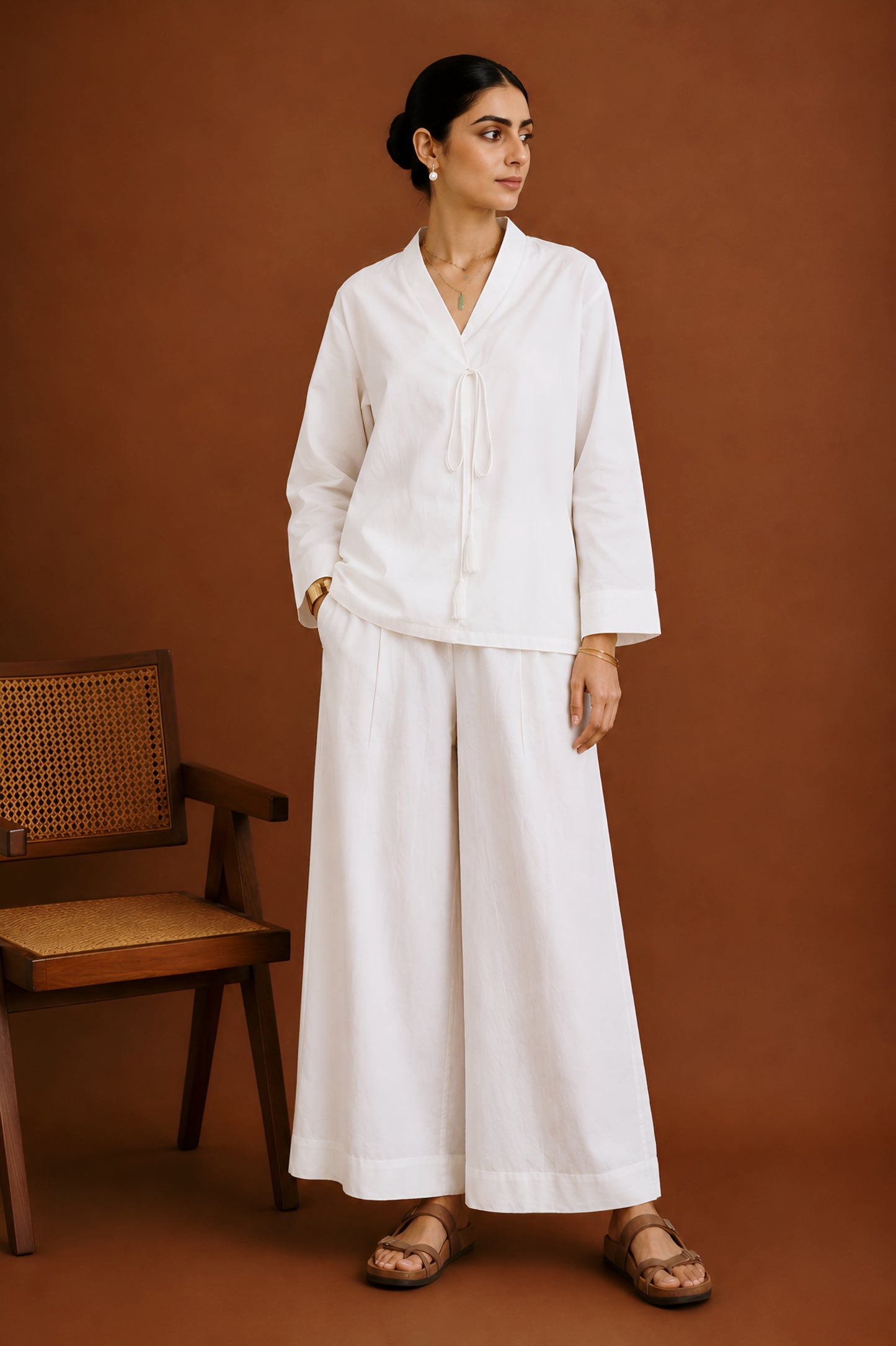 Ivory ease Co-ord Set