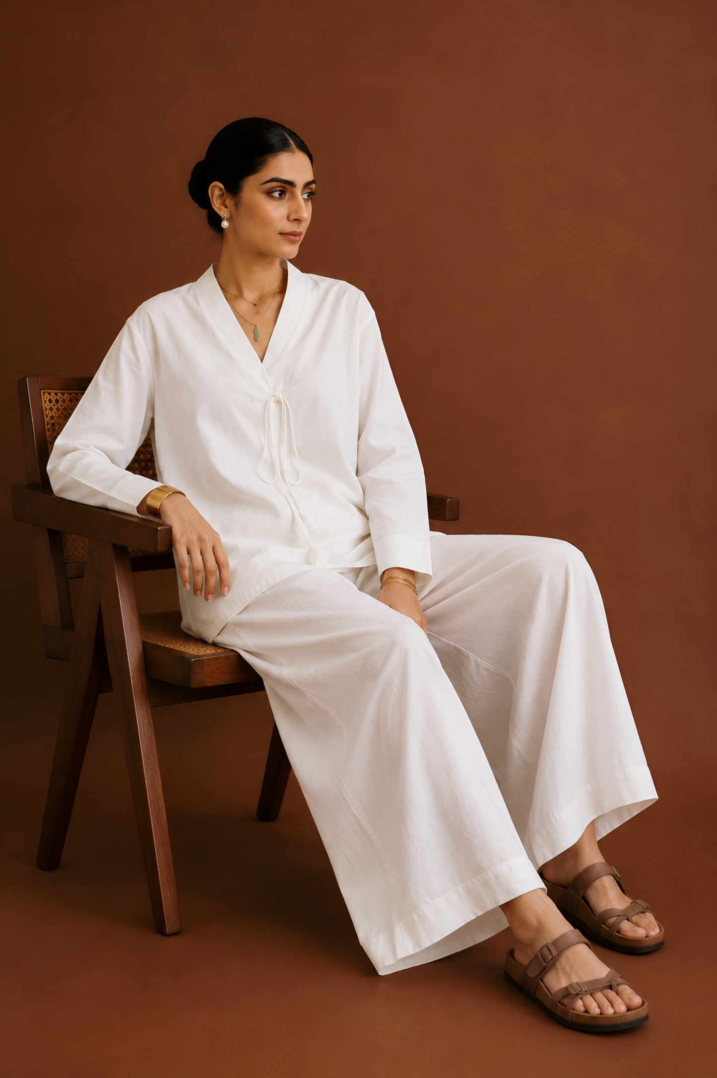 Ivory ease Co-ord Set