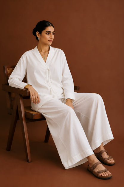 Ivory ease Co-ord Set