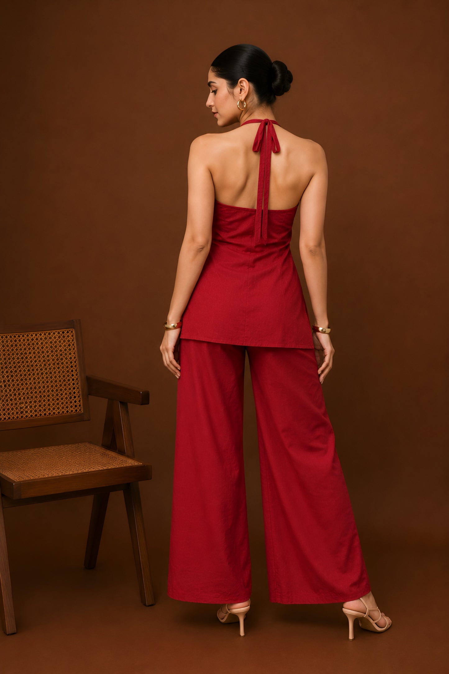 Crimson Aura Co-ord Set