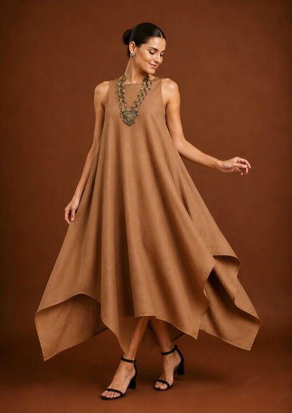 The Sahara Flow Kaftan Dress