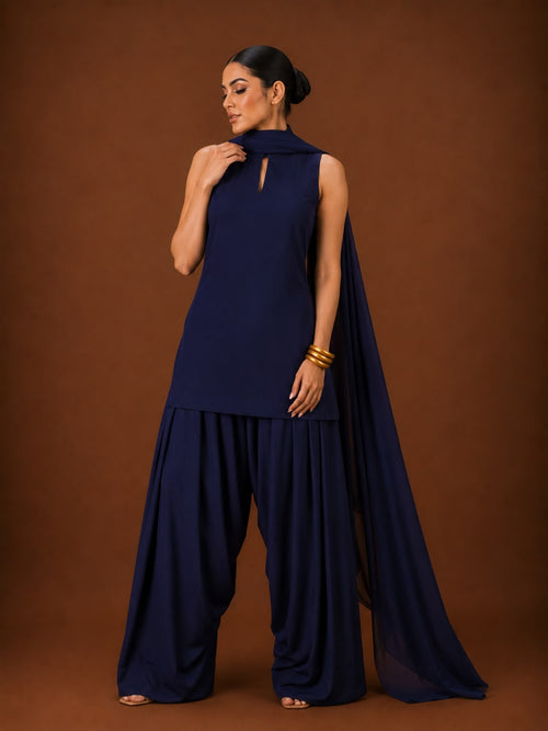 Midnight Muse Farshi Suit Set
